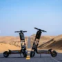 KuKirin G4 Max electric scooter riding on extreme off-road terrain-6