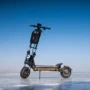 KuKirin G4 Max electric scooter riding on extreme off-road terrain