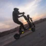 KuKirin G4 Max electric scooter riding on extreme off-road terrain-11