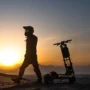 KuKirin G4 Max electric scooter riding on extreme off-road terrain-8