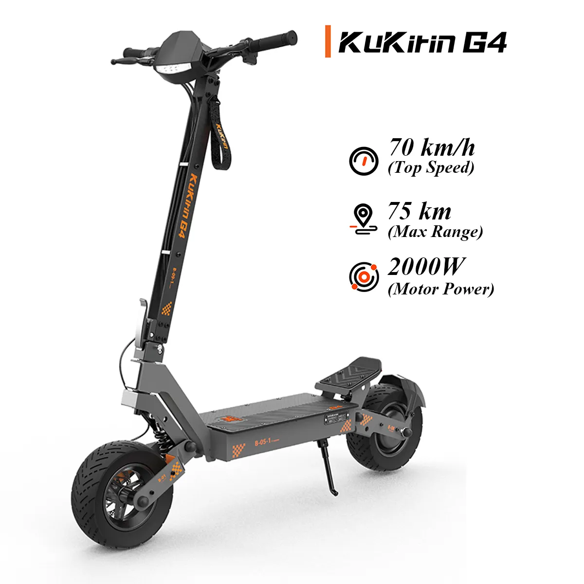 kukirin-g4-hero KuKirin (Kugoo Kirin) 2026 G4 Electric Scooter - Image 1