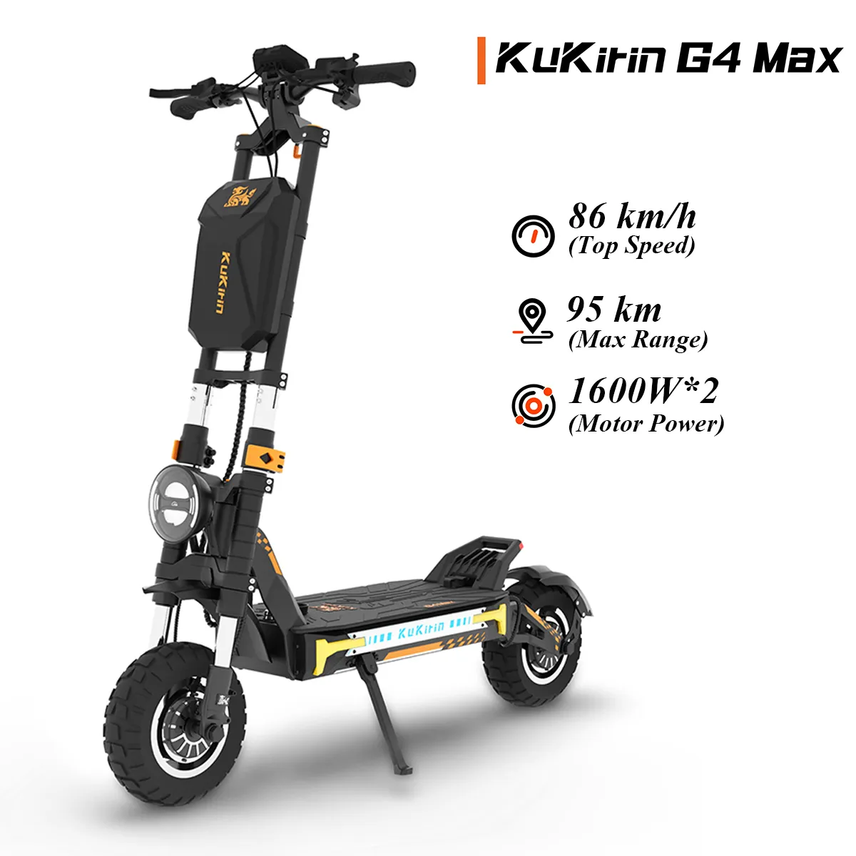 kukirin-g4-max-hero KuKirin G4 Max electric scooter dual motor off-road flagship